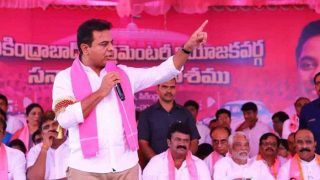 Naidu Raising Issue With EVMs as he Fears Losing Elections: KT Rama Rao