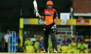 CSKvsSRH : हैदराबाद ने दिया 176 रन का लक्ष्य, मनीष पांडे की आतिशी पारी