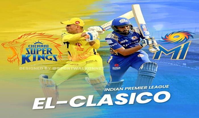 mumbai vs chennai ipl 2020 score