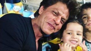 Shah Rukh Khan And Ziva Dhoni's Throwback Picture During CSK VS KKR Match is Going Viral Once Again And it Will Melt Your Heart
