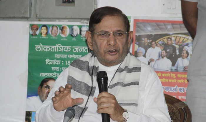 Sharad Yadav Accuses BJP of Creating an Atmosphere of Hatred in India