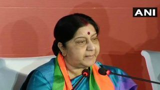 Sushma Talks Empowerment, Points Out Modi Govt First to Have 6 Women Cabinet Ministers