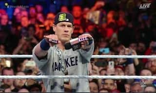WWE Superstar John Cena Sends Fans Wild as he Goes Old School in Surprise Wrestlemania Return | WATCH