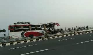 7 Killed, 34 Injured in Bus Accident on Agra-Lucknow Expressway Near Mainpuri