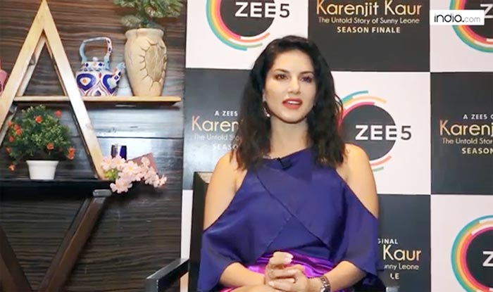 Sunny Leone Talks About Zee5 Series 'Karenjit Kaur Season Finale’ Sunny Leone Talks About Zee5 Series ‘Karenjit Kaur Season Finale’