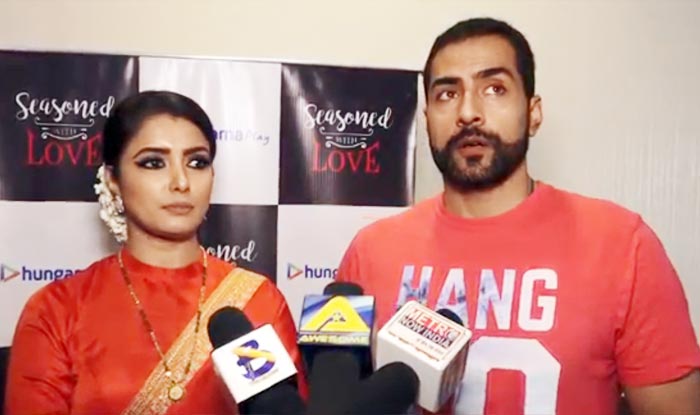 Amit Behl, Richa Soni and Sudhanshu at screening of Seasoned With Love Amit Behl, Richa Soni and Sudhanshu at screening of Seasoned With Love