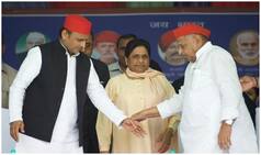 23 साल बाद माया- मुलायम एक मंच पर,लगा 'सपा-बसपा आई है' का नारा