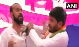 Hardik Patel Slapped at Jan Akrosh Rally in Gujarat's Surendernagar, Accused Detained