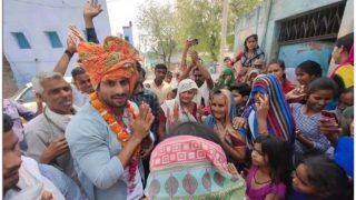 With Folded Hands, Prateik Babbar Campaigns For His Father Raj Babbar in UP's Fatehpur Sikri