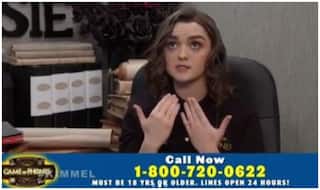 Game of Thrones Cast Host New Hotline 'Game of Phones' on Jimmy Kimmel's Show For Confused Fans
