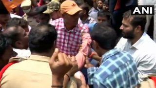 BJP Yuva Morcha Protests Over Errors in Telangana Intermediate Results BJP Yuva Morcha Protests Over Errors in Telangana Intermediate Results