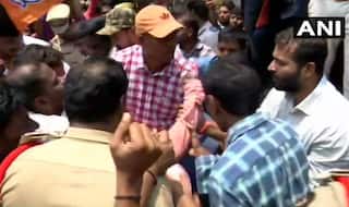 BJP Yuva Morcha Protests Over Errors in Telangana Intermediate Results