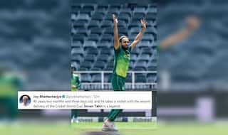 Old is Gold! Tahir Sets Twitter on Fire With a Second-Ball Wicket | POSTS
