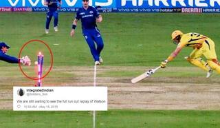 Show Replay! Netizens Question Broadcasters After Controversial Watson Run-Out | POSTS