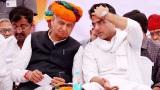 Rajasthan Congress Political Crisis: Over 90 MLAs of Gehlot Camp Threaten To Quit, Meet Speaker