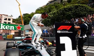 F1: Hamilton Grabs Dramatic Pole in Monaco GP With Record Lap, Bottas to Start Second