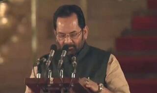 Mukhtar Abbas Naqvi Takes Charge of Ministry of Minority Affairs