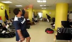 From The Archives! When Tendulkar Bowled a Bouncer to Laxman Inside Dressing Room | WATCH