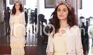Game Over: Taapsee Pannu Keeps Her Summer Look on Point as She Promotes Film