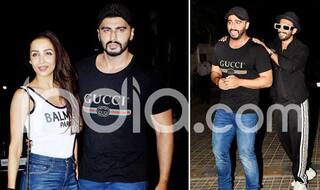 Watch: Ranveer Singh-Arjun Kapoor Relive Gunday, Malaika Poses With Kapoors