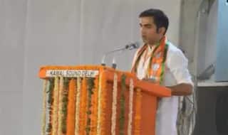 पॉलिटिक्‍स की पिच पर धुआंधार पारी खेलने उतरे गंभीर की शानदार ओपनिंग