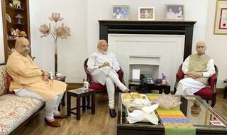 Day After BJP's Massive Win in Lok Sabha Election, PM Modi Meets LK Advani, MM Joshi
