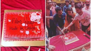 Mouni Roy Wraps up Shooting For Made in China And Looks Like The Cast Can't Keep Calm!