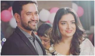 Amrapali Dubey-Dinesh Lal Yadav's Romantic Pics From Family Function Prove They Are in Relationship