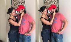 Kareena Kapoor Khan Gets Lost in Saif Ali Khan's Eyes as She Plays With His Mustache, See Pictures