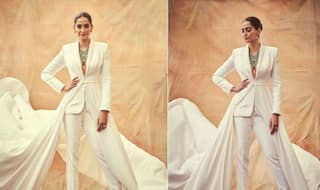 Cannes 2019: Sonam Kapoor in All White Power Suit With A Traditional Twist is Just Classy (PICS)