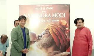 Nitin Gadkari, Vivek Oberoi Launch Latest PM Narendra Modi Biopic Poster