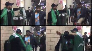 Video of India-Pakistan Fan Dancing Together at Edgbaston to Celebrate Win Against New Zealand Goes Viral | WATCH