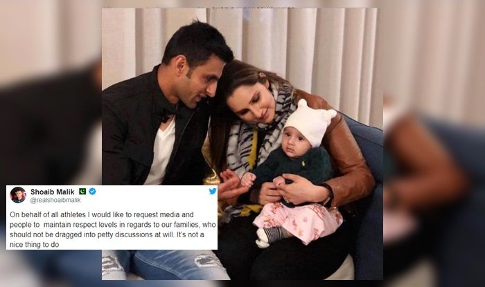 Shoaib Malik Requests Fans Not To Drag Family After Sania Mirza Got Trolled By Fans After India Beat Pakistan During Icc Cricket World Cup 2019 Match See Post India Com Her father, imran mirza, is a journalist and her mother's name is nasima mirza. shoaib malik requests fans not to drag