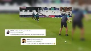 Sarfraz Ahmed-Led Pakistan Cricket Team Engage in Fielding Drill Session Ahead of ICC World Cup 2019 Tie Against England, Twitter Urge Them to Practice Short Balls | WATCH VIDEO AND SEE POSTS