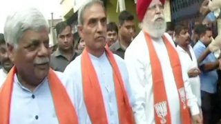 Three-member BJP Delegation Led by SS Ahluwalia Visits Trouble-torn  Bhatpara in Bengal