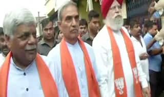 BJP Delegation Led by SS Ahluwalia Visits Trouble-torn  Bhatpara in Bengal
