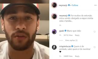 Neymar Denies Rape Allegation In Instagram Post | WATCH VIDEO