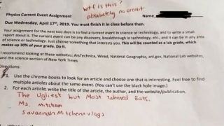 Florida School Teacher Uses Abusive Remarks on Student's Assignment, Mother Gets Furious