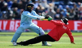 WC'19: Roy 'Knocks Over' Umpire While Celebrating 100, Morgan & Stokes See Funny Side of it