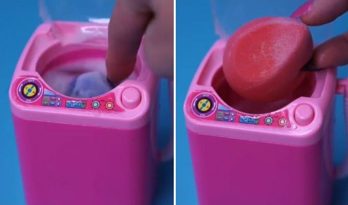 toy washing machine video