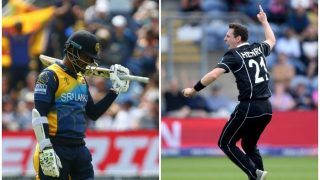NZvsSL: कीवी गेंदबाजों के सामने 135 रनों पर ढेर हुई श्रीलंकाई बल्लेबाजी