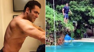 Salman Khan's Video of His Personal Pool Inside His Home Goes Viral