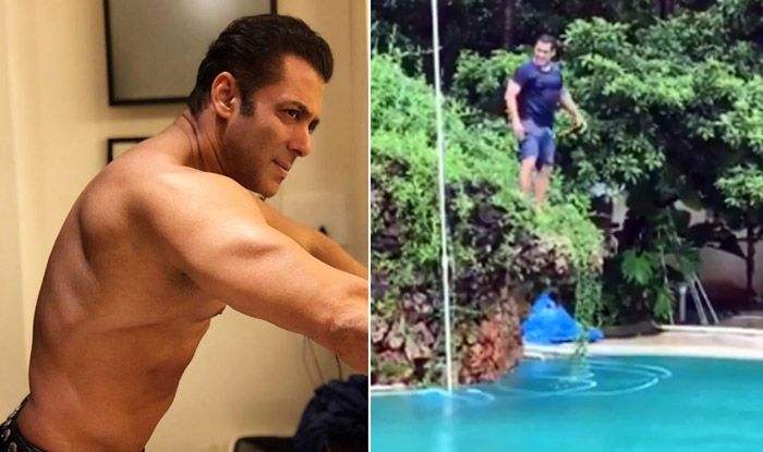 Salman Khan's Video of His Personal Pool Inside His Home Goes Viral