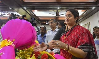 Smriti Irani Takes Charge of Women And Child Development Ministry