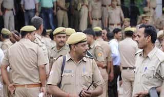Police Point Guns During Routine Check in UP's Badaun | Watch