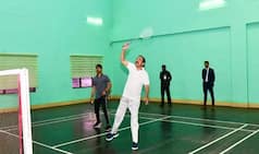 Step Towards Sporting Nation? Vice-President of India in Action on Badminton Court | SEE PICS