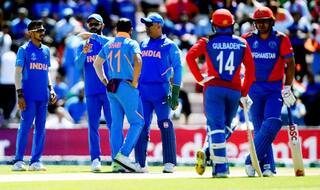 WC'19 HIGHLIGHTS: Kohli, Shami Power India to Thrilling 11-Run Win Over Afghanistan