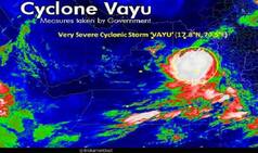 Cyclone Vayu Likely to Recurve, Hit Kutch Coast of Gujarat