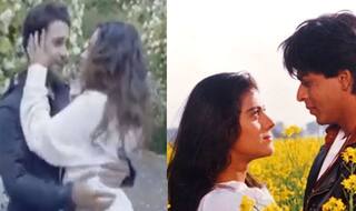 राजकुमार राव और गर्लफ्रेंड पत्रलेखा बने शाहरुख-काजोल,  DDLJ की आई याद