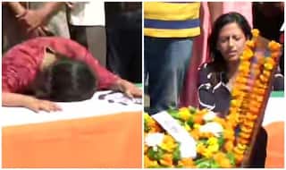 मेरठ लाया गया शहीद मेजर का पार्थिव शरीर, मां ने पूछा- 'कहां गया मेरा शेर बेटा'
